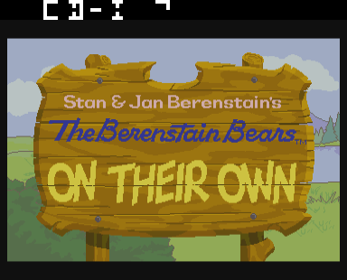 The Berenstain Bears - On Their Own and You On Your Own Title Screen